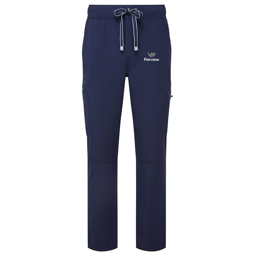 Onna Men's Navy Relentless Stretch Cargo Scrub Pants