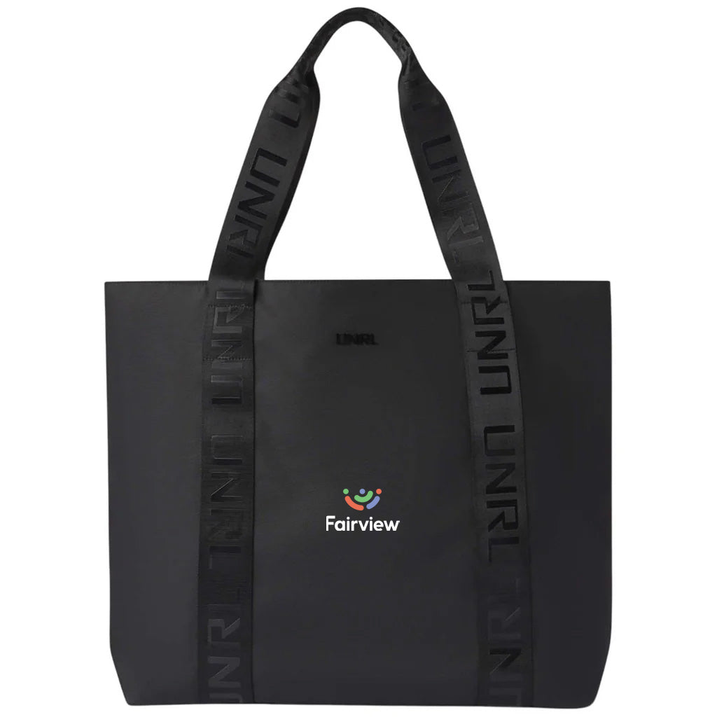 UNRL Black Commuter Tote Bag