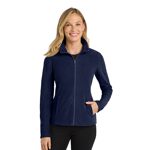 Port Authority Women's True Navy Microfleece Jacket
