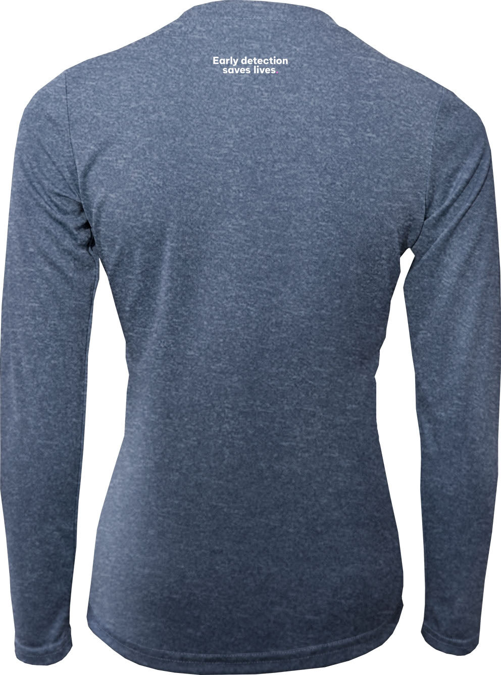 BAW Women's Heather Navy Xtreme Tek Long Sleeve Shirt