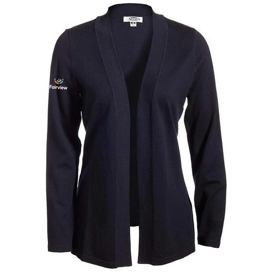 Edwards Women's Navy Open Cardigan