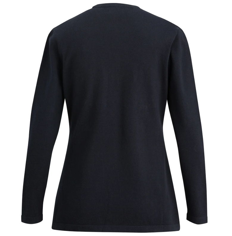 Edwards Women's Navy V-Neck Long Cardigan