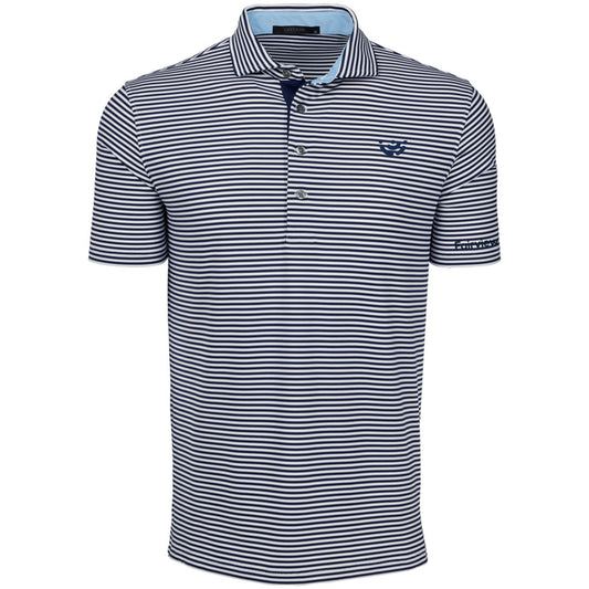 Greyson Men's Arctic/Maltese Blue Quogue Polo