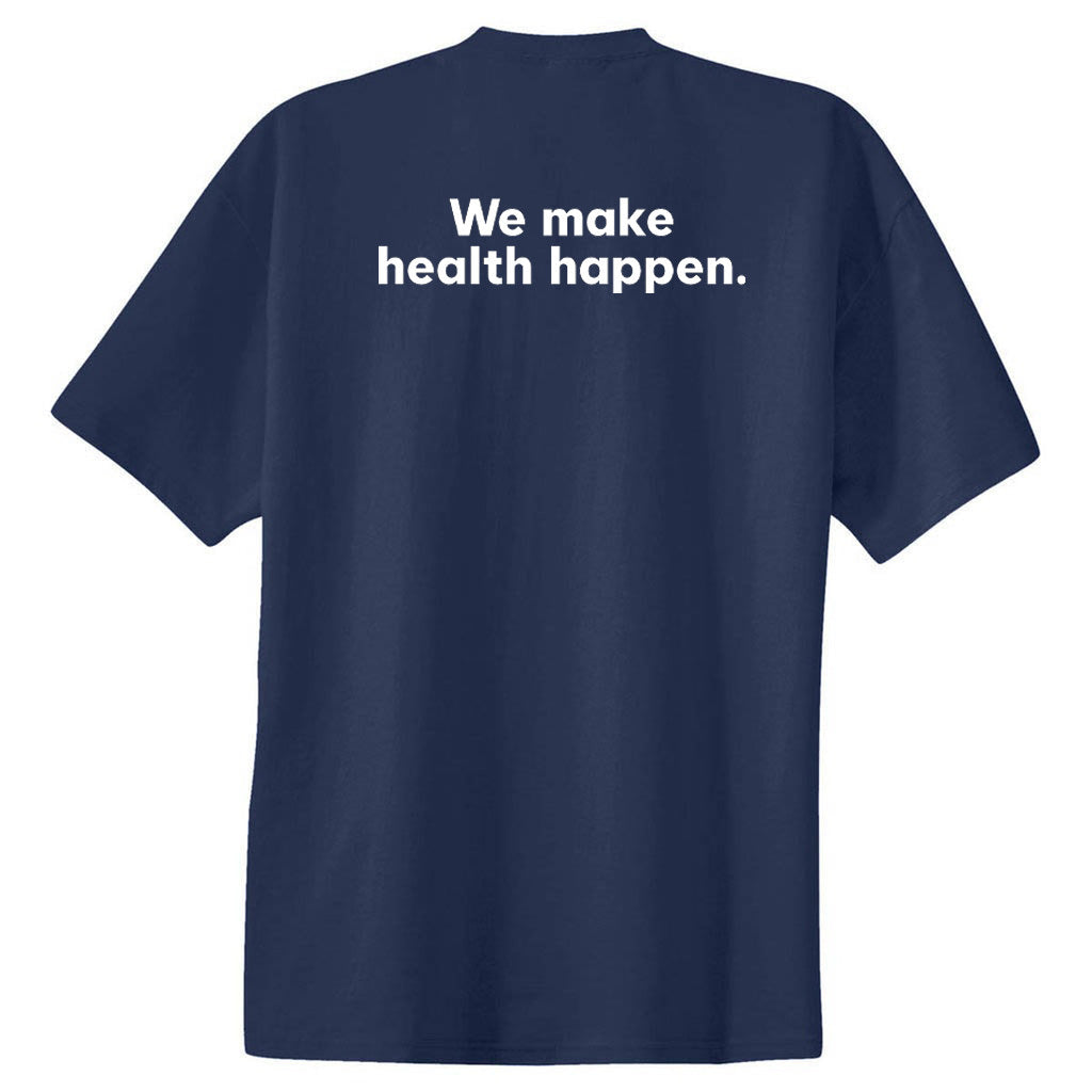 Port & Company Men's Fairview Design Navy Essential T-Shirt