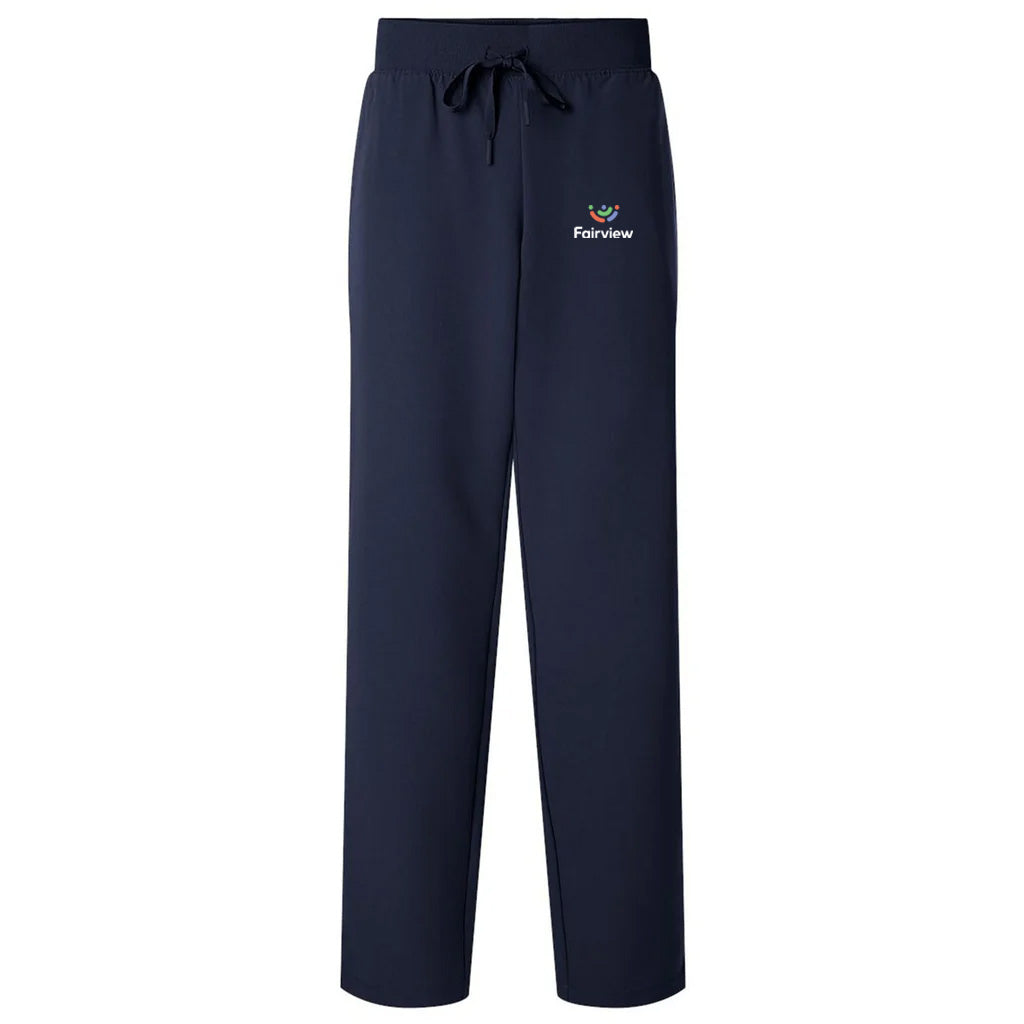 Jaanuu Women's Midnight Navy Xenos Essential Knit-Waist Scrub Pants