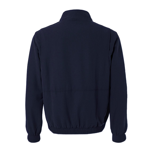Jaanuu Men's Midnight Navy Wolfe Everyday Full-Zip 6-Pocket Scrub Jacket