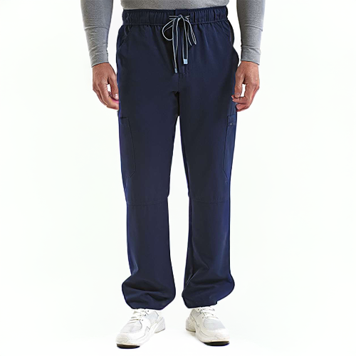 Onna Men's Navy Relentless Stretch Cargo Scrub Pants