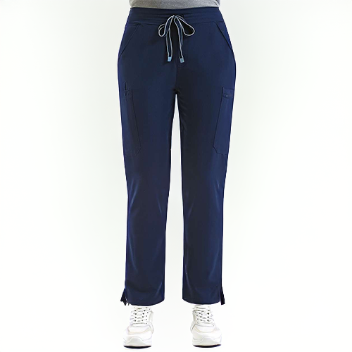 Onna Women's Navy Relentless Stretch Cargo Scrub Pants