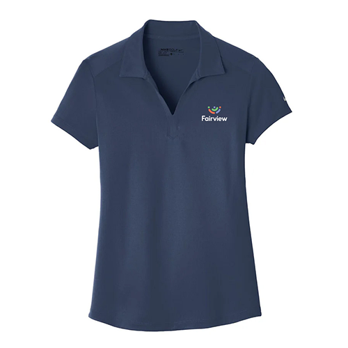 Nike Women's Midnight Navy Dri-FIT Legacy Polo