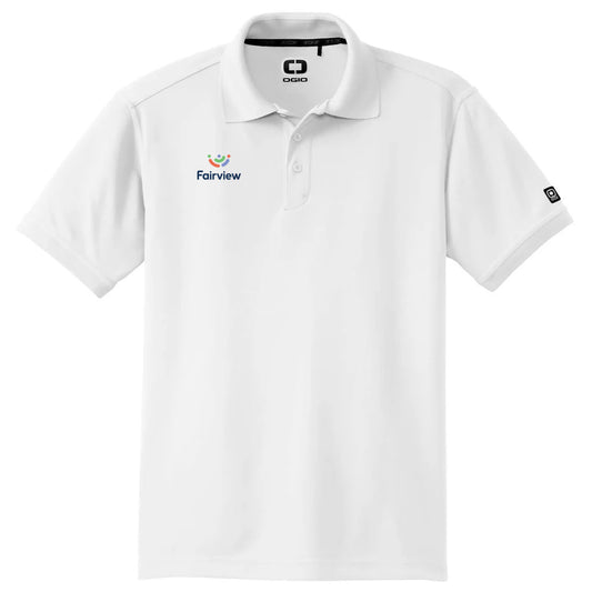 OGIO Men's Bright White Caliber 2.0 Polo