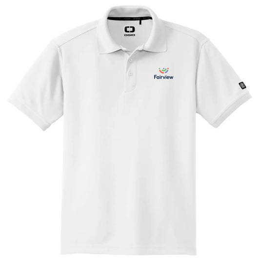OGIO Men's Bright White Caliber 2.0 Polo