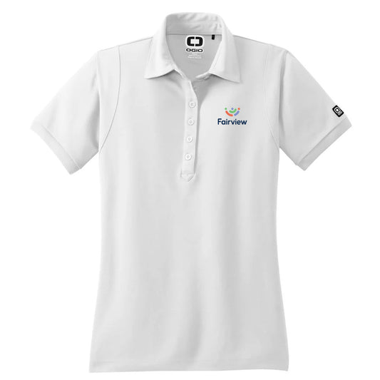 OGIO Women's Bright White Jewel Polo