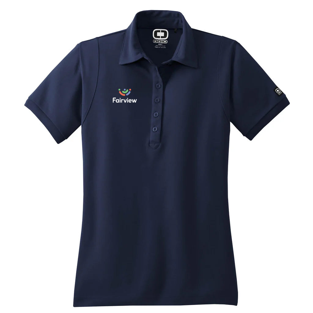 OGIO Women's Navy Jewel Polo
