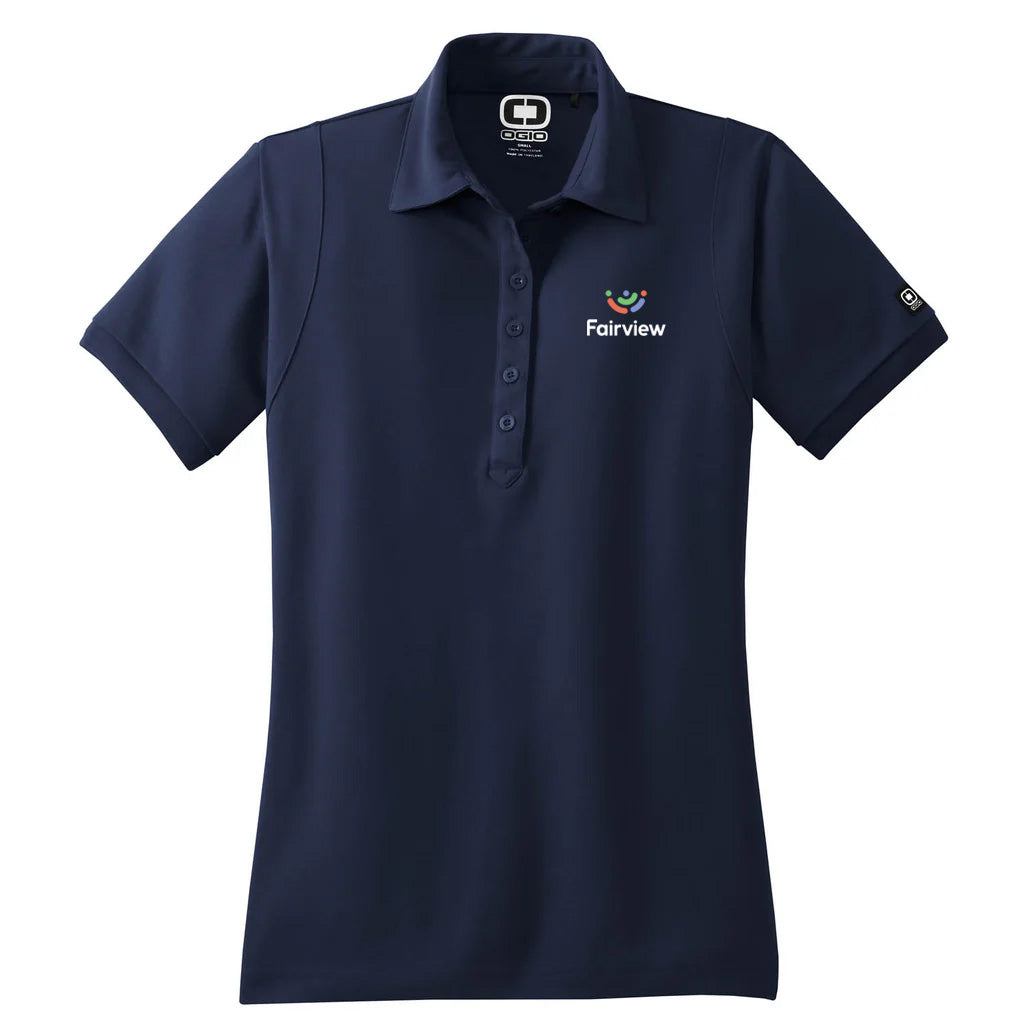 OGIO Women's Navy Jewel Polo