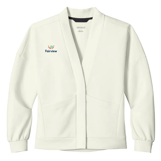OGIO Women's Opal White Transcend Cardigan