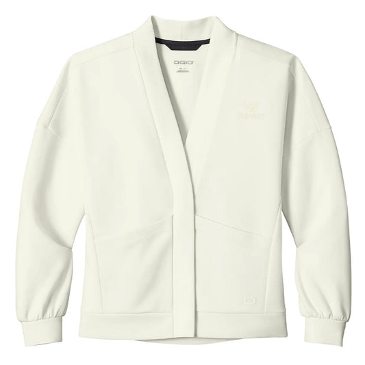 OGIO Women's Opal White Transcend Cardigan