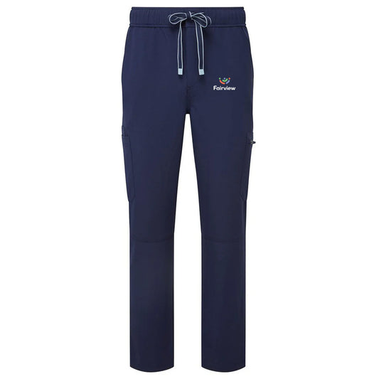 Onna Men's Navy Relentless Stretch Cargo Scrub Pants