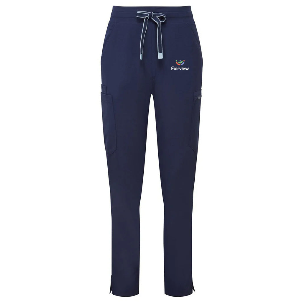 Onna Women's Navy Relentless Stretch Cargo Scrub Pants