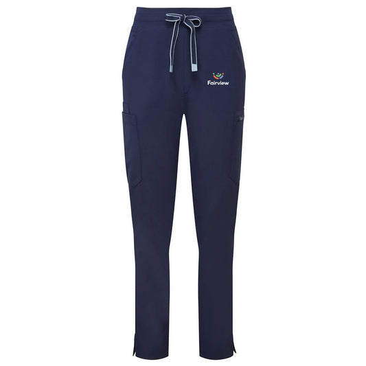 Onna Women's Navy Relentless Stretch Cargo Scrub Pants